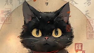 4k神奇的黑猫