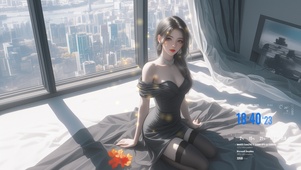 她的笑容像暖阳穿透冬日的寒霜