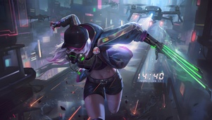 科幻女战士