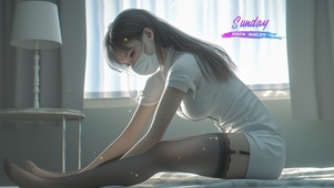 美女护士穿透了空气，直击心底