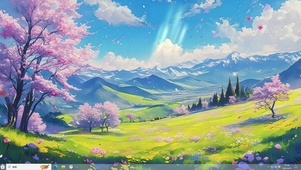 温馨插画壁纸-桌面主题