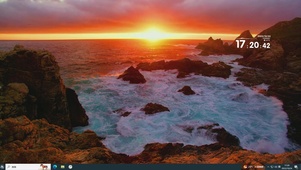 海上夕阳主题