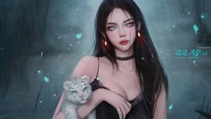 白虎美女
