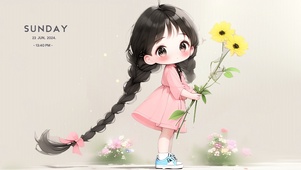 大眼晴女孩