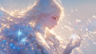 雪女 高清壁纸