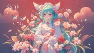 4k 绿发萝莉