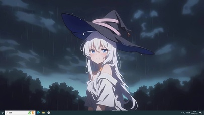 雨中魔女