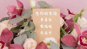 4k温暖语录桌面