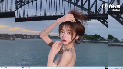 性感清纯美少女 海边女朋友