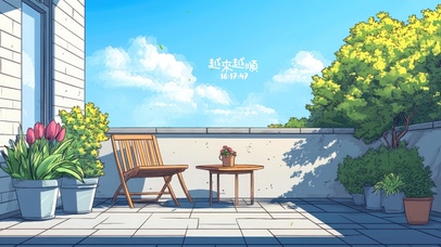 清新治愈系风景