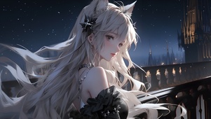 动漫狐耳少女
