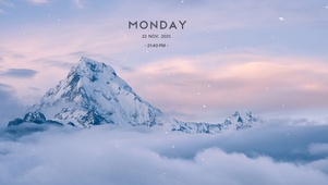 绝美雪景