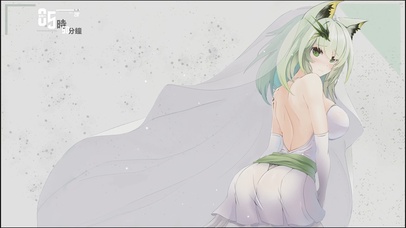 4K 性感婚纱 猫耳少女凯尔希