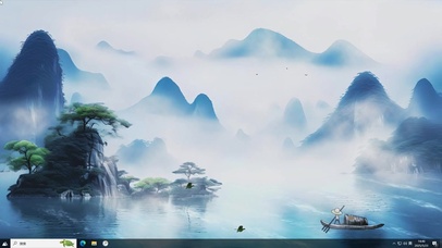 风景简约AI壁纸-桌面主题