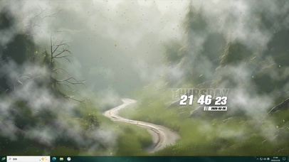 护眼树木桌面主题