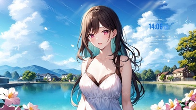 夏日性感女孩