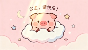 请公主快乐