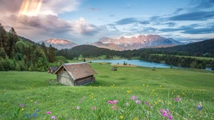 阿尔卑斯山风景