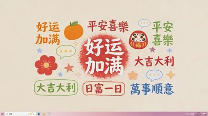 好运加满桌面主题