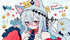 浊心斯卡蒂-小猫娘