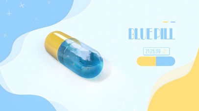 清新护眼海洋胶囊