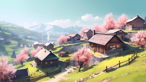 桃花唯美小屋