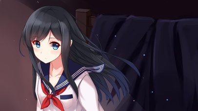 可爱水手服少女 