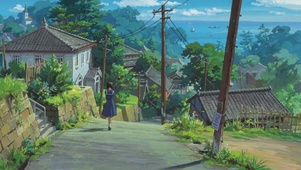 4K唯美治愈JK动漫少女风景