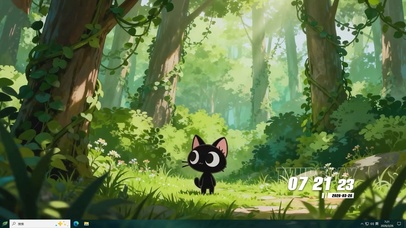 可爱小猫咪桌面主题