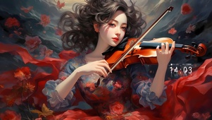 小提琴女孩