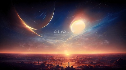 4k 唯美梦幻星河流动