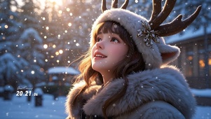 小鹿少女