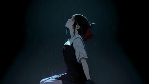 雨中女孩