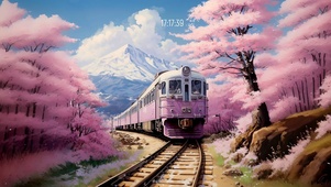 雪山列车