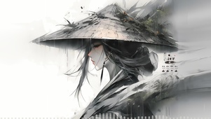 4k江湖斗篷女孩