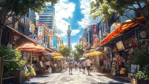 夏日日光集市
