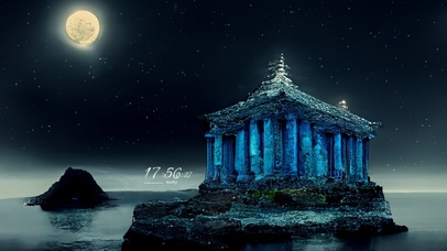 神秘海上神庙