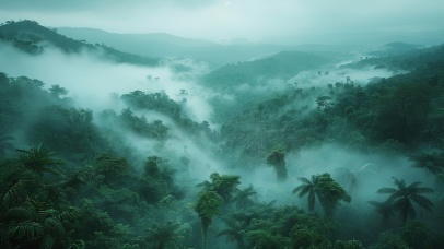 迷雾热带雨林