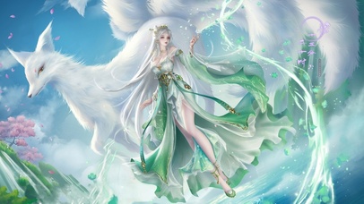 4K唯美古风天狐美人