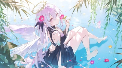 水中少女-白洲梓