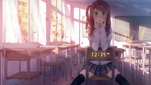 可爱校园女孩