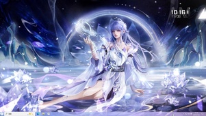 王者皮肤之神印圣采儿