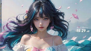 炫彩樱花女神