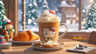 凯蒂猫圣诞大餐