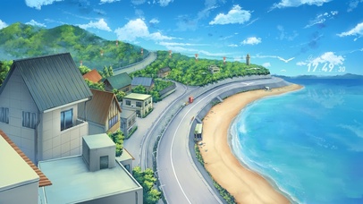 4k治愈海边小镇