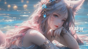 唯美狐耳少女
