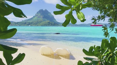 4K唯美治愈夏日清凉海景