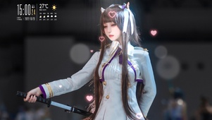 清纯女剑客美女