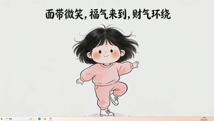 福气到来桌面主题