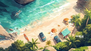海边度假